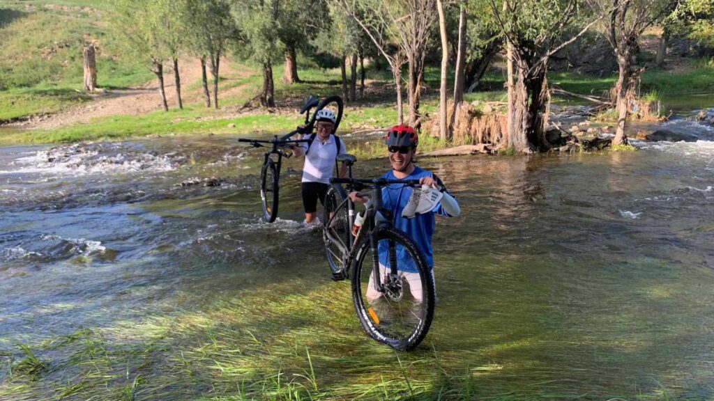 Mountain biking & Kayak expedition itinerary